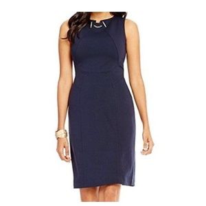 Ivanka Trump Navy Dress